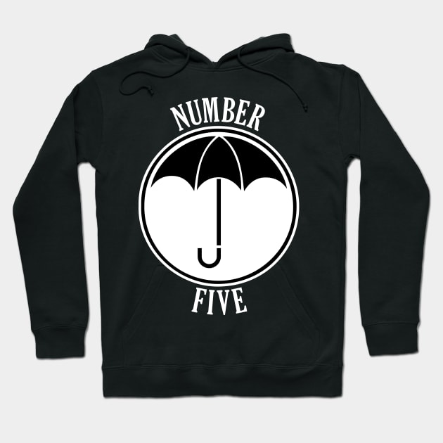 Umbrella Academy - Number Five Hoodie by Dopamine Creative